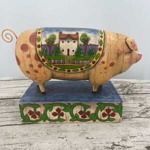 JIM SHORE Heartwood Creek Country Heritage Farm Pig